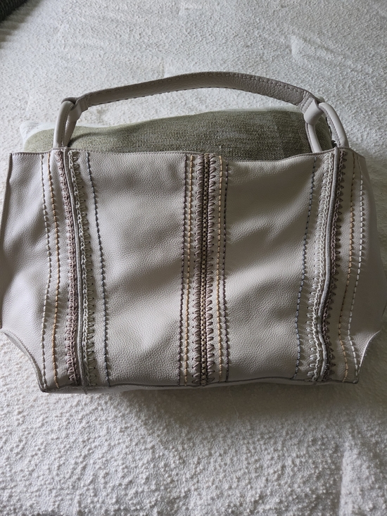 The Sak Handbags - Los Feliz Large Tote - Leather - Stone Neutral Seminyak